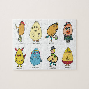 Egg Puns Jigsaw Puzzle