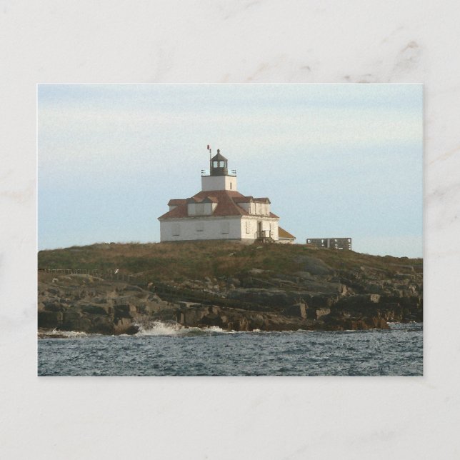 Egg Rock Lighthouse Postcard (Front)