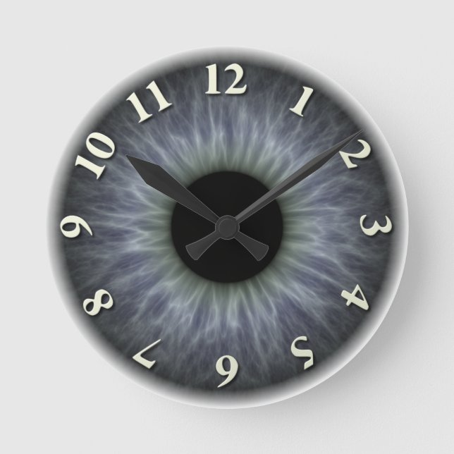 egg round clock (Front)