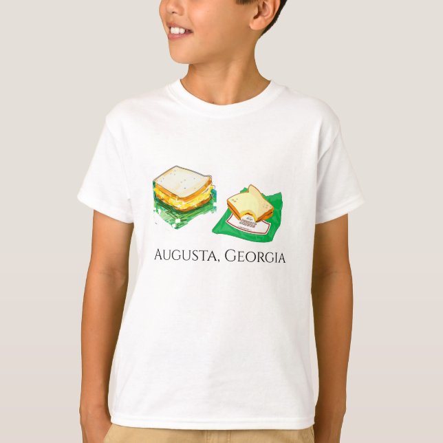 Egg Salad vs Pimento Cheese T-Shirt (Front)