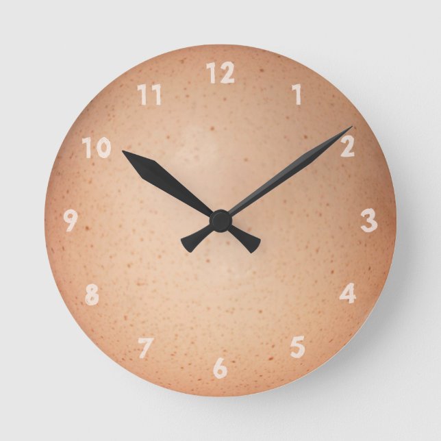 Egg shell clock (Front)