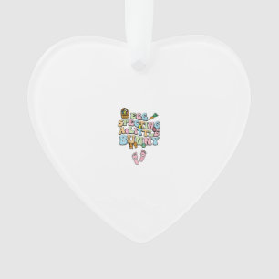 Egg Specting A Little Bunny Easter Pregnancy Annou Ornament