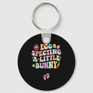 Egg specting a little bunny easter pregnancyEgg sp Key Ring