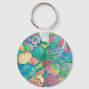 Egg-stavaganza Key Ring