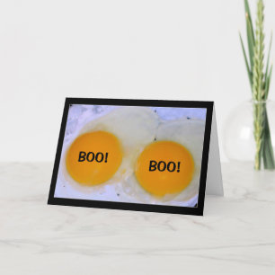 Egg-stra Bootiful Halloween! Card