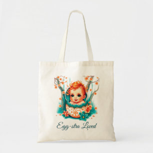 Egg-stra Loved Tote Bag