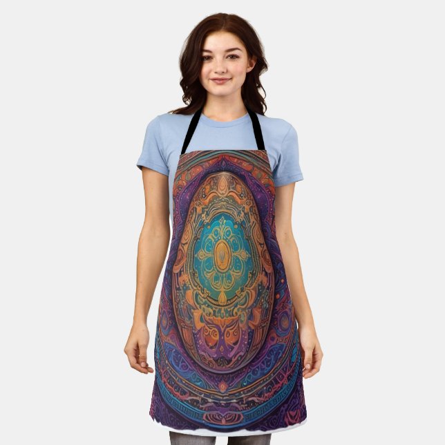 Egg-straordinary Vibes Only –Playful Easter Design Apron (Worn)