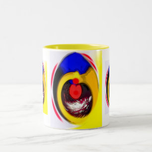 Egg surprise Two-Tone coffee mug