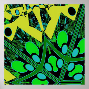 Egg Theory IV - Ken Gauge Abstract Poster