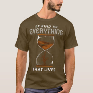 Egg timer with Sand becomes a Tree T-Shirt