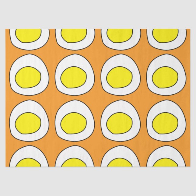 Egg Yolk Eggs Tissue Paper (Front)