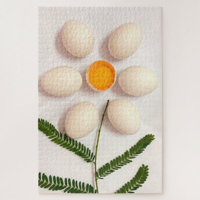 Egg Yolk Flower Jigsaw Puzzle (Vertical)