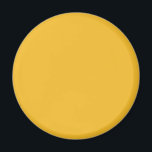 Egg Yolk Yellow F4BB29 Colour Add Your Name Option Magnet<br><div class="desc">A full scale PNG image based on the HEX code (six-digit hex triplet) shown. Use this code to mix, match and customise any other item to go with this, or to add to other collections. Hex codes may be used to customise most text and background colours on Zazzle products. You...</div>