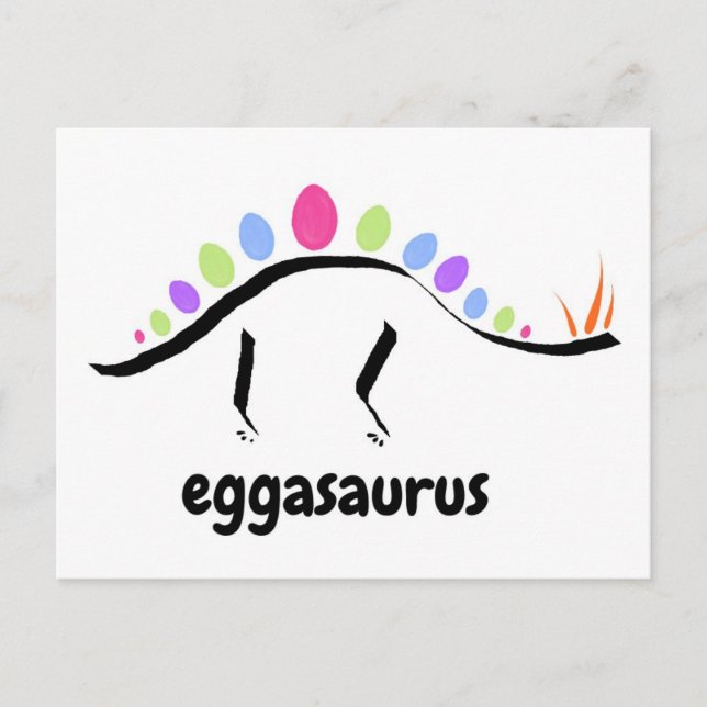 Eggasaurus Postcard (Front)