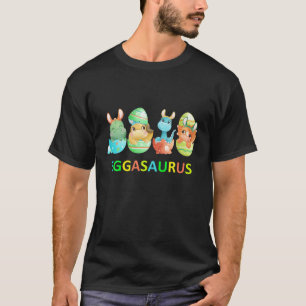 Eggasaurus Stegosaurus Easter Egg Dinosaur Funny E T-Shirt