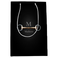 Eggbutt Snaffle Bit Horse Name & Monogram
