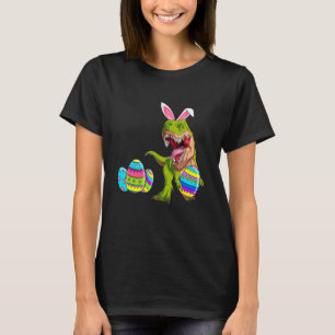 Eggcellent Eggs Cellent Hunter Dinosaur Bunny T Re T-Shirt