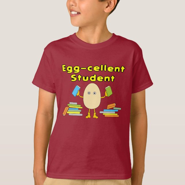 Eggcellent Student T-Shirt (Front)