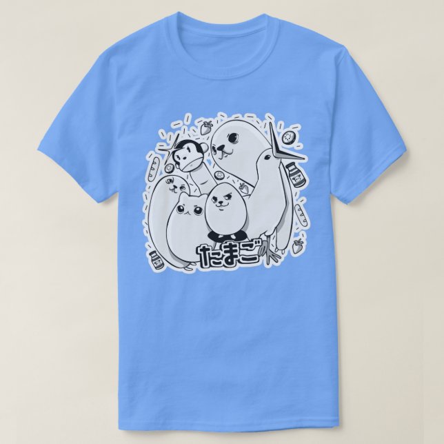 EggDog Anime T-Shirt (Design Front)
