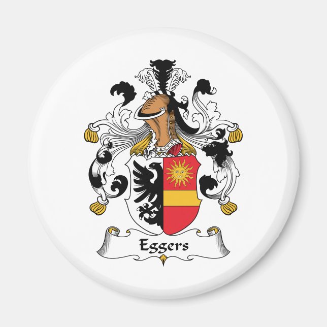 Eggers Family Crest Magnet (Front)