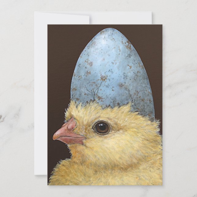 Egghead peep flat card (Front)
