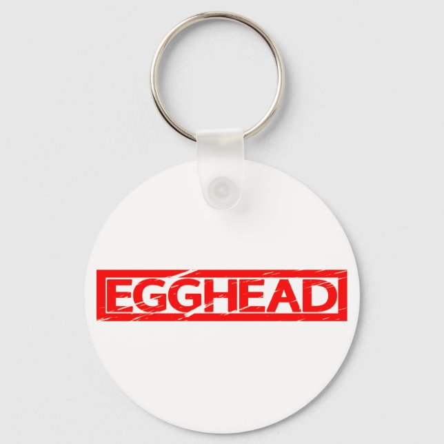 Egghead Stamp Key Ring (Front)