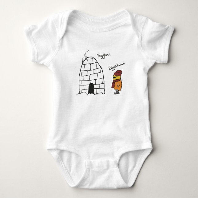 Eggloo Baby Bodysuit (Front)
