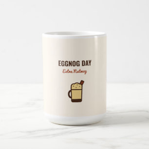 Eggnog Day Extra Nutmeg Christmas Eve Drink Coffee Mug