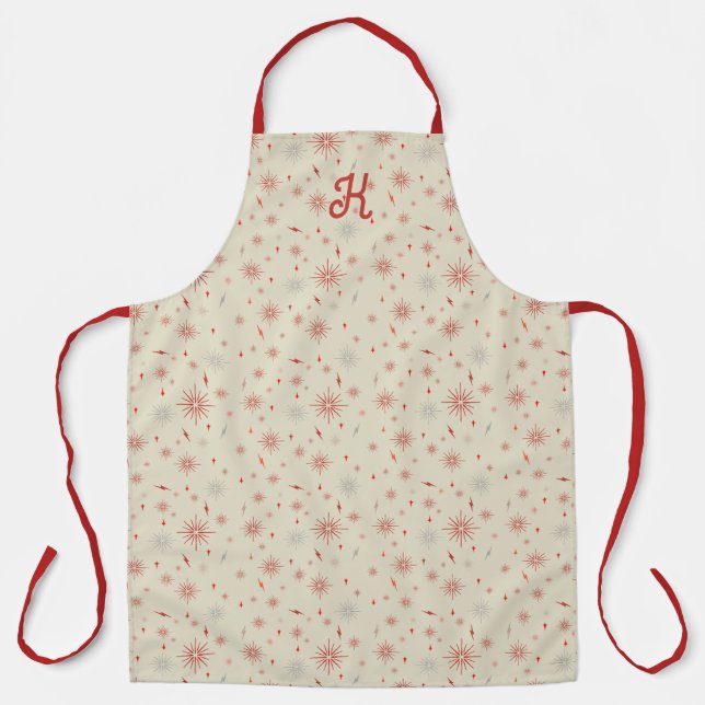 Eggnog Flourishes Apron (Front)