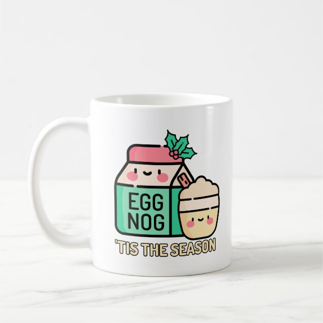 Eggnog Season Coffee Mug (Left)