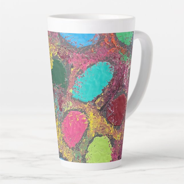 Eggnostic Latte Mug (Right Angle)