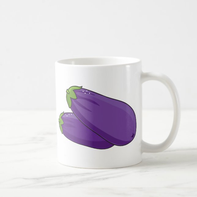 Eggplant Coffee Mug (Right)
