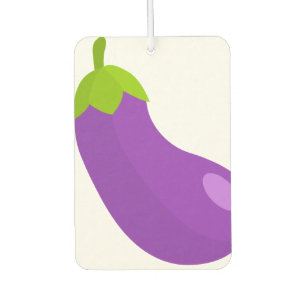 Eggplant Emoji Car Air Freshener