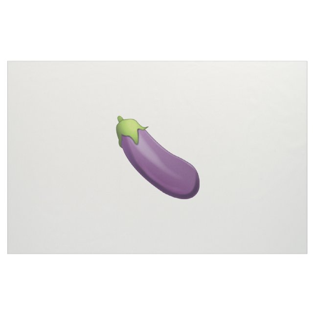 Eggplant - Emoji Fabric (Yard)