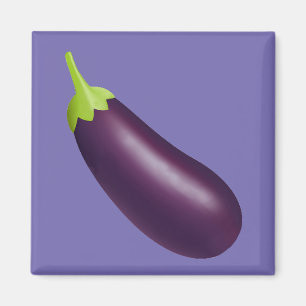 Eggplant Emoji Magnet
