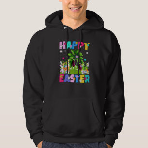 Eggplant Happy Easter Bunny Eggplant Easter Sunday Hoodie