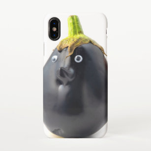 Eggplant iPhone X Case