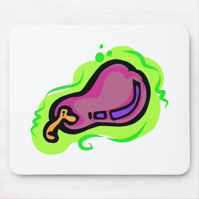 Eggplant Mouse Pad (Front)