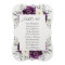 Eggplant Purple Plum Ivory White Seating Chart    