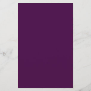 Eggplant Purple Solid Colour Flyer