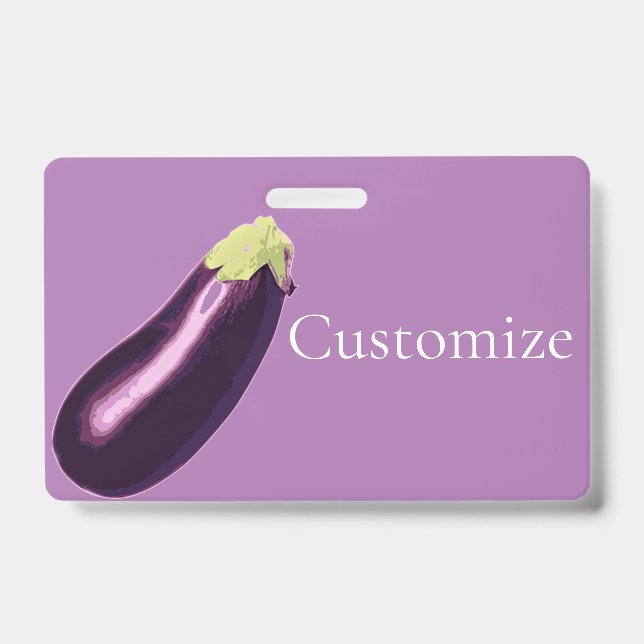 Eggplant Thunder_Cove  ID Badge (Front)
