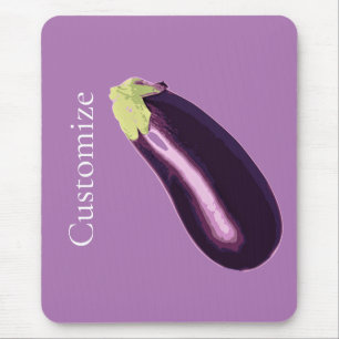 Eggplant Thunder_Cove Mouse Pad