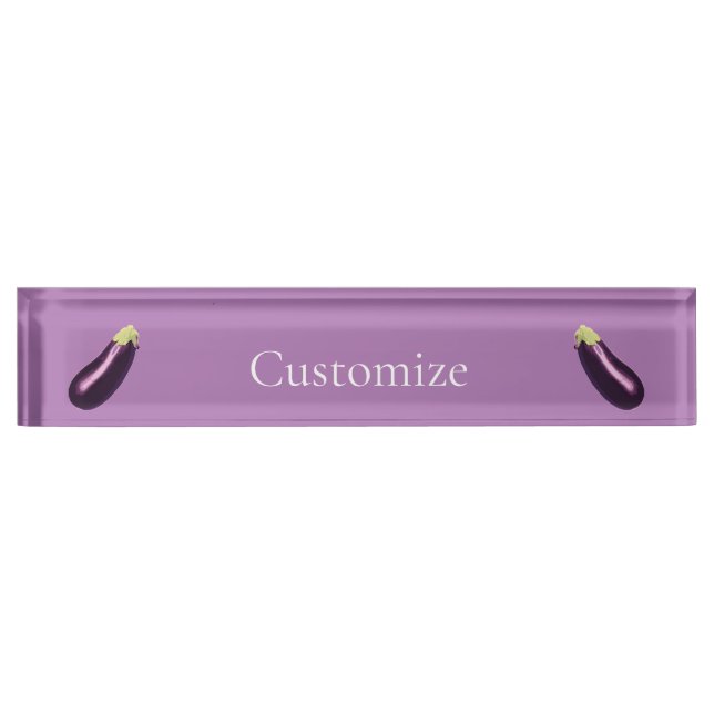 Eggplant Thunder_Cove  Nameplate (Front)