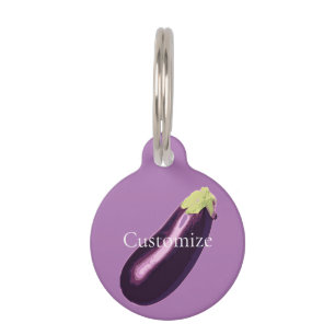 Eggplant Thunder_Cove  Pet Tag