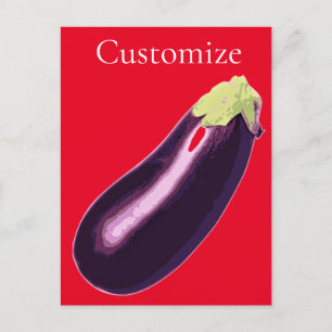 Eggplant Thunder_Cove  Postcard