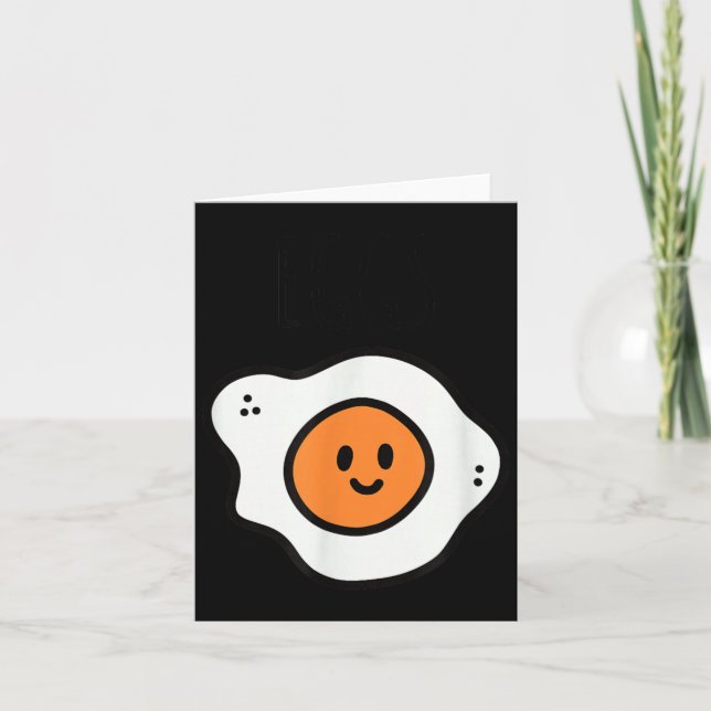 Eggs and Bacon Matching couple costume BFF Card (Front)