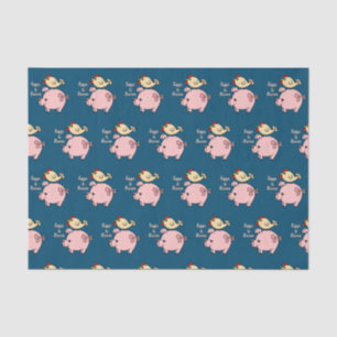 Eggs And Bacon  Tissue Paper