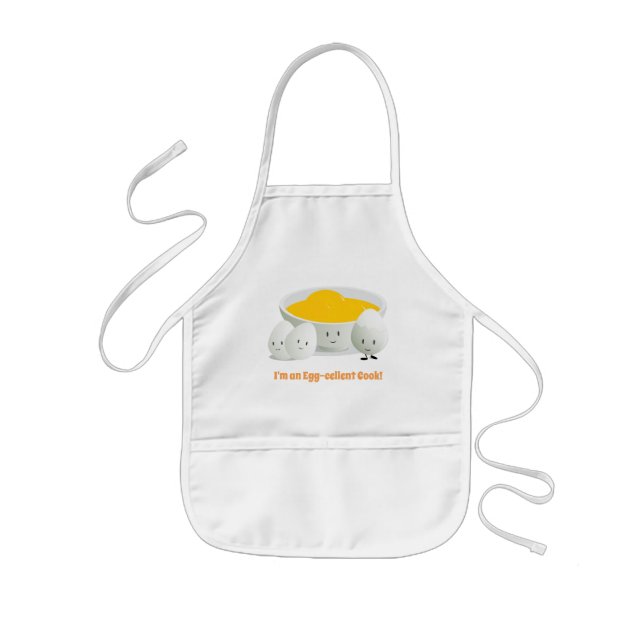 Eggs and Egg Yolks | Kids Apron (Front)