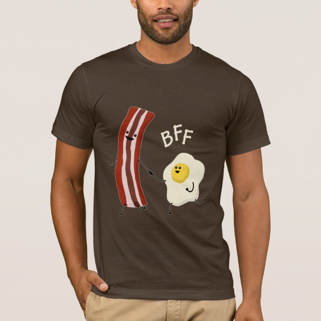 Eggs & Bacon, BFF tee shirt (Front)