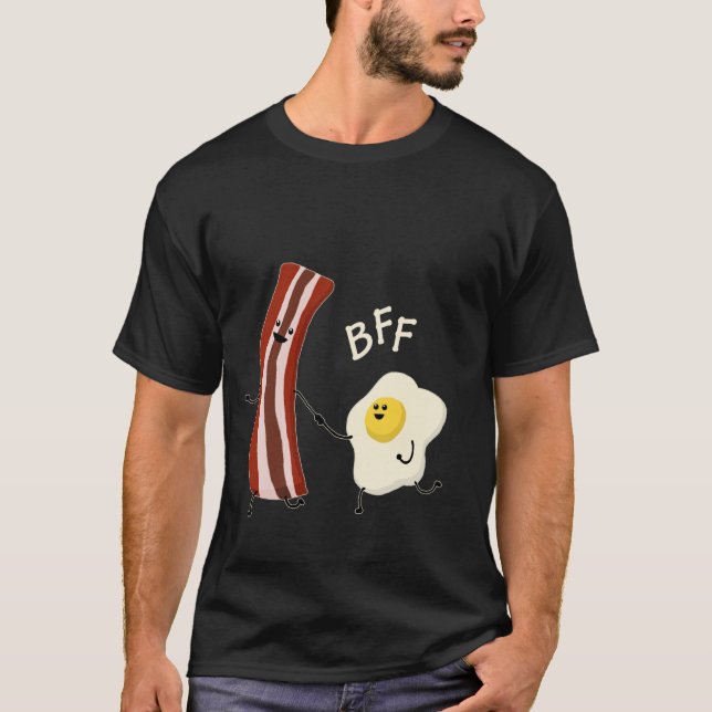 Eggs & Bacon, BFF tee shirt (Front)
